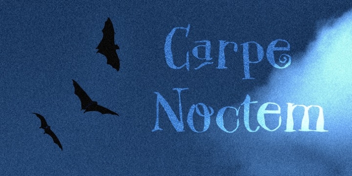 Carpe Noctem font preview