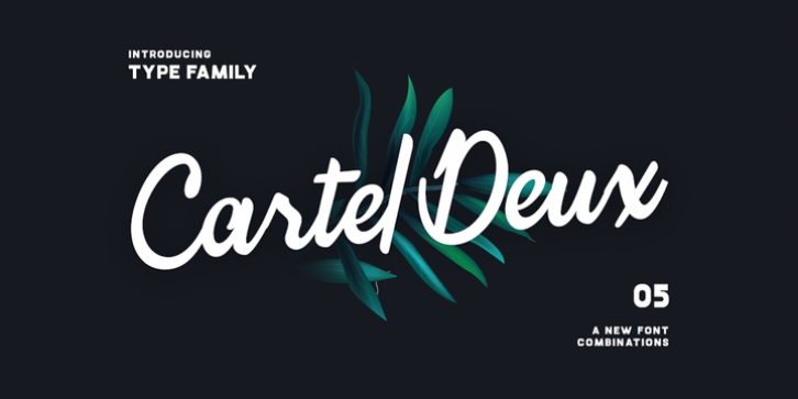 Cartel Deux font preview