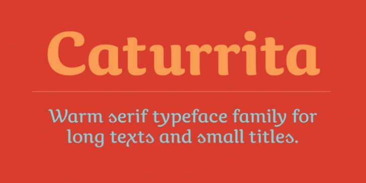 Caturrita font preview