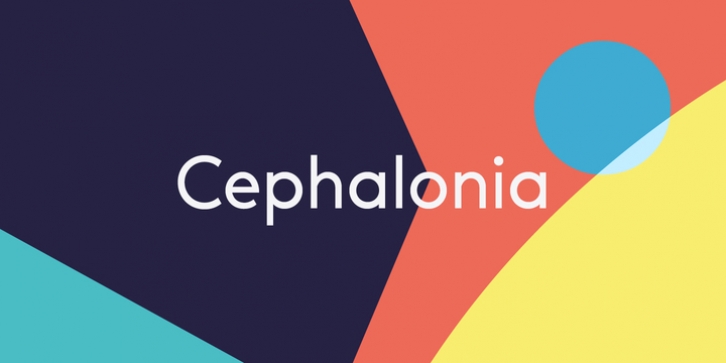 Cephalonia font preview