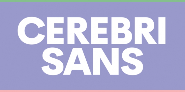 Cerebri Sans font preview