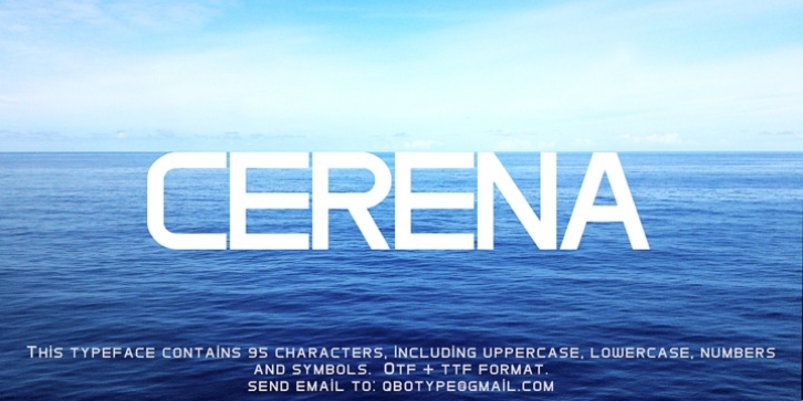 Cerena font preview