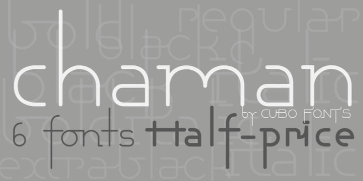 Chaman font preview