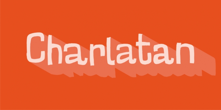 Charlatan font preview