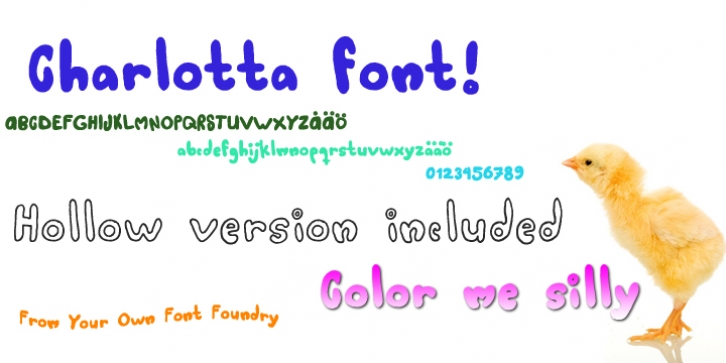 Charlotta font preview