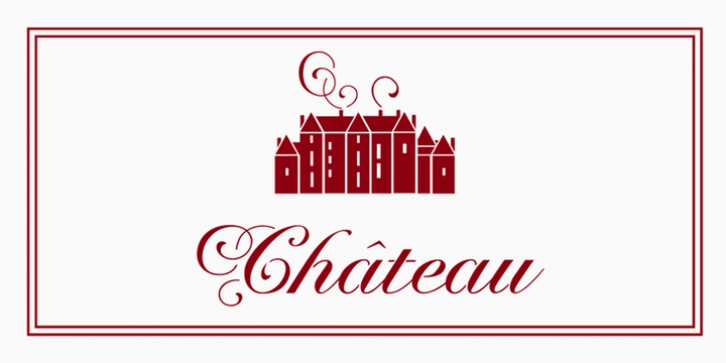 Chateau font preview