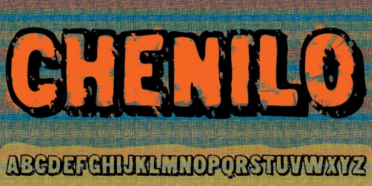 Chenilo font preview