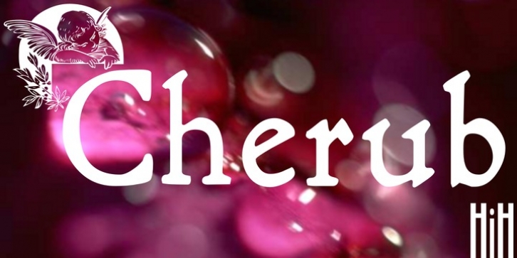 Cherub font preview