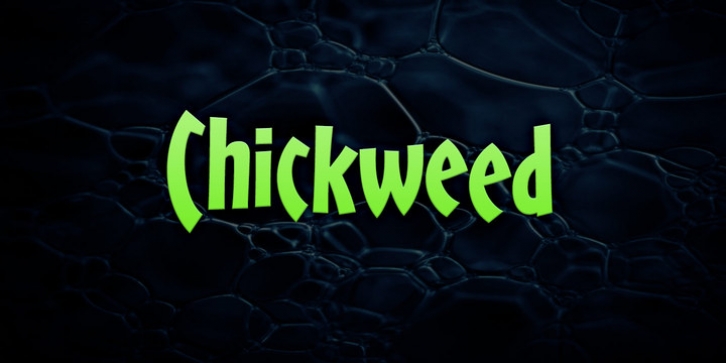 Chickweed font preview