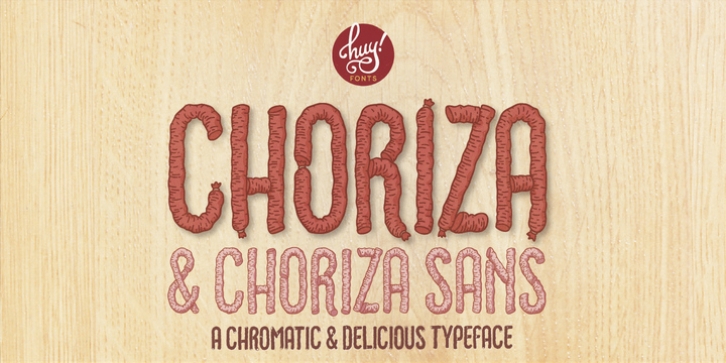 Choriza font preview