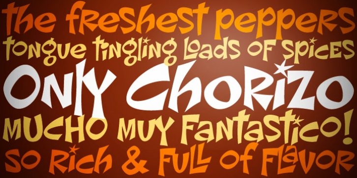 Chorizo PB font preview