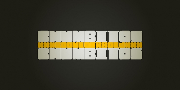 Chumbitos font preview