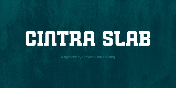 Cintra Slab font preview