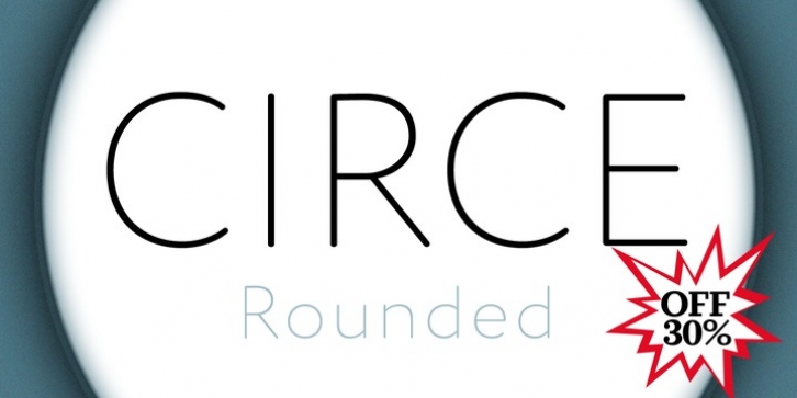 Circe Rounded font preview