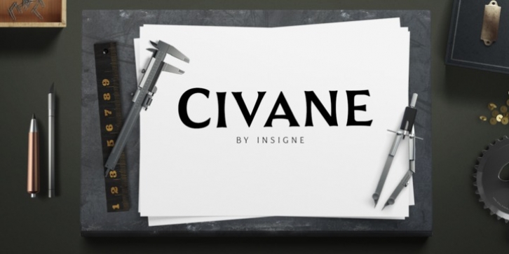 Civane font preview