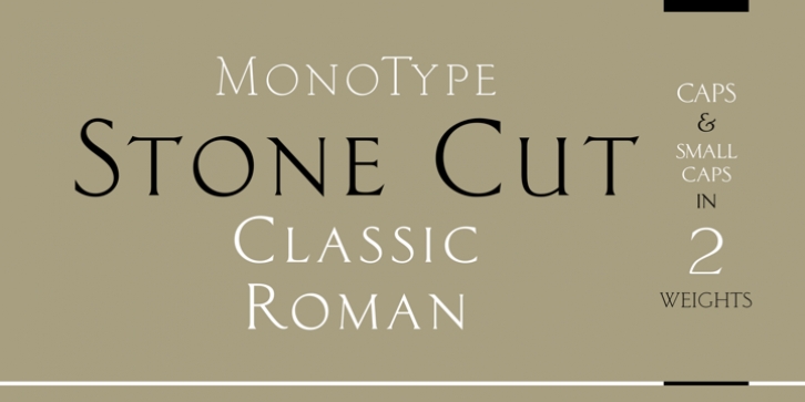 Classic Roman font preview