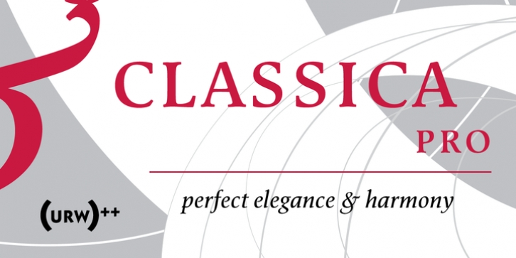 Classica Pro font preview