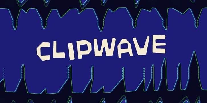 Clipwave font preview