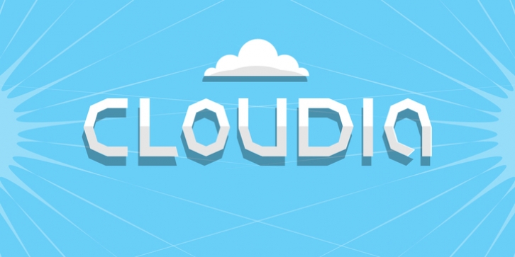 Cloudia font preview