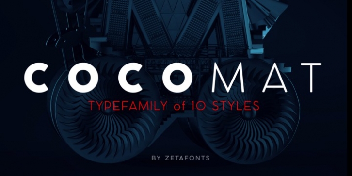 Cocomat font preview