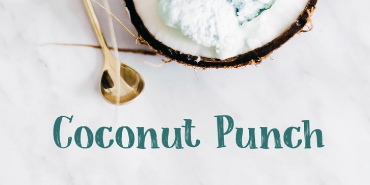 Coconut Punch font preview