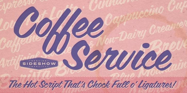 Coffee Service Font Download