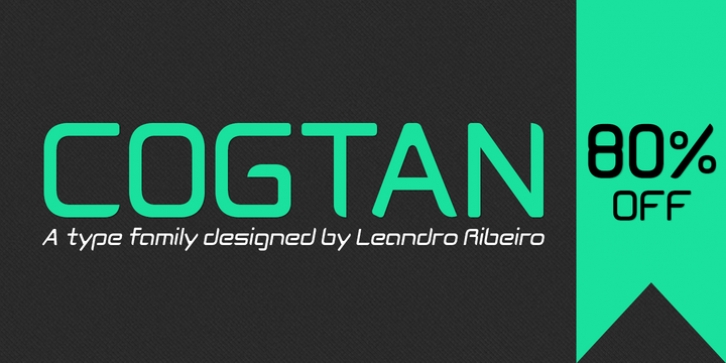 Cogtan font preview