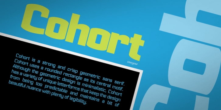 Cohort font preview