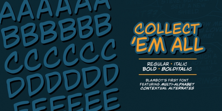 Collect Em All BB font preview