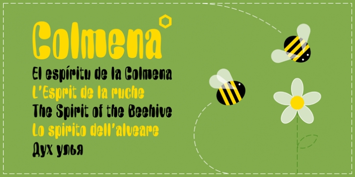 Colmena font preview