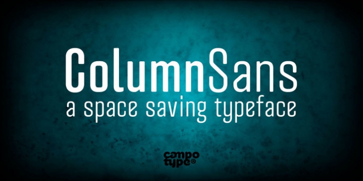 Column Sans font preview