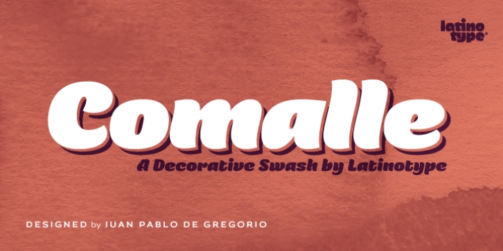 Comalle font preview