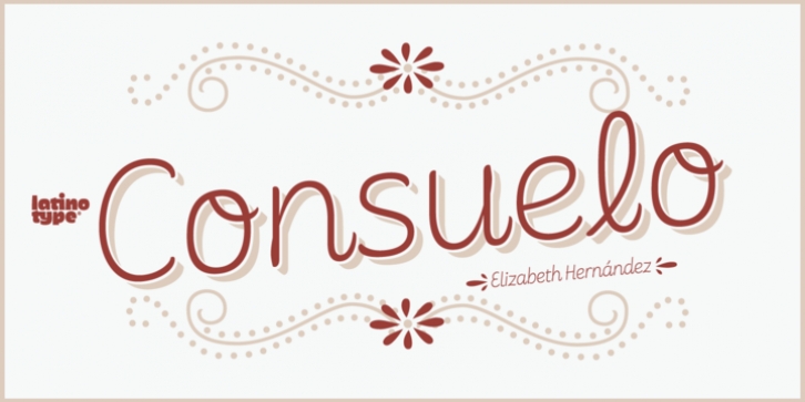 Consuelo font preview