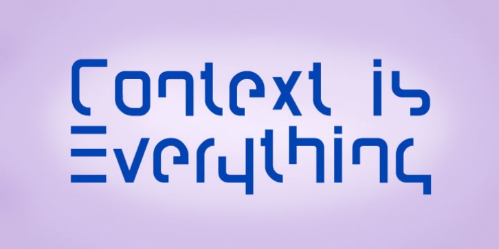 Context font preview