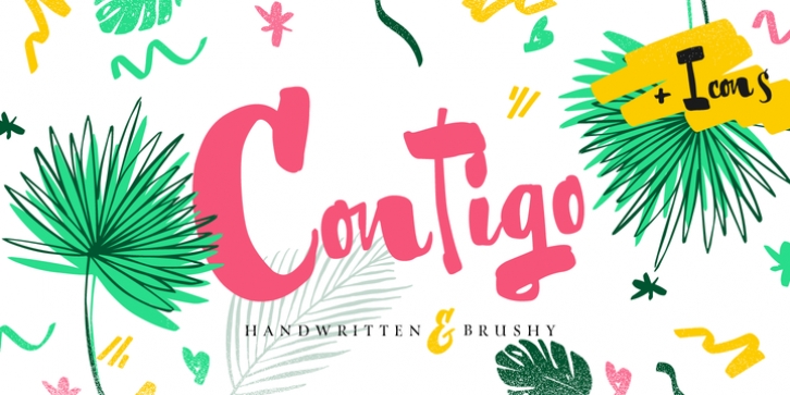 Contigo font preview