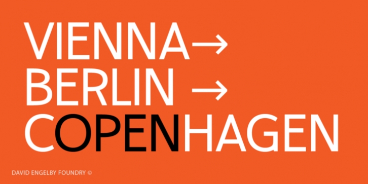 Copenhagen Grotesk font preview