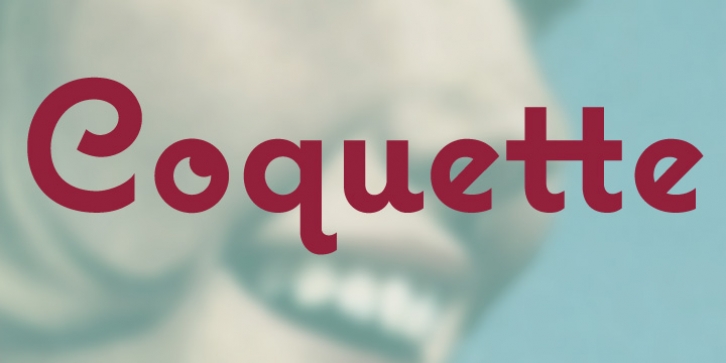 Coquette font preview