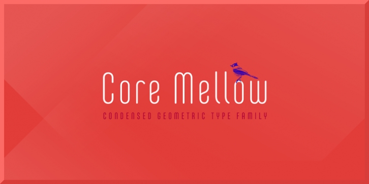 Core Mellow font preview