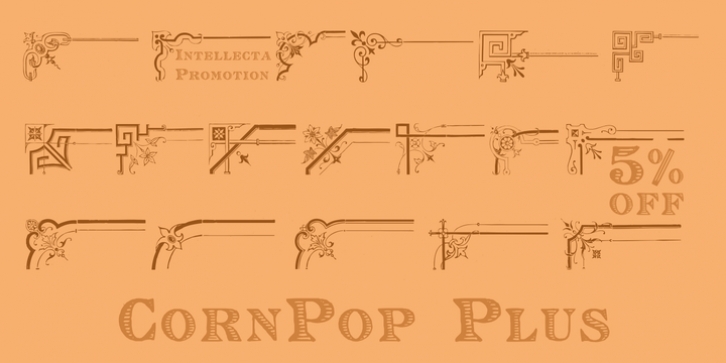 Corn Pop Plus font preview