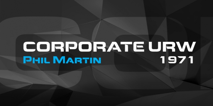 Corporate URW font preview