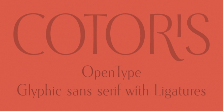 Cotoris font preview