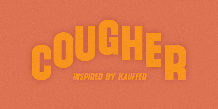 Cougher font preview