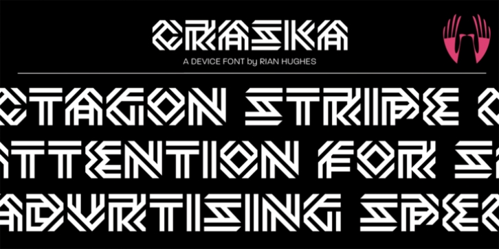 Craska font preview