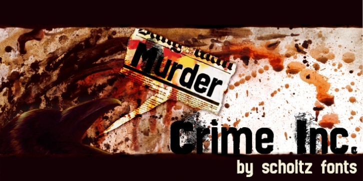 Crime Inc font preview