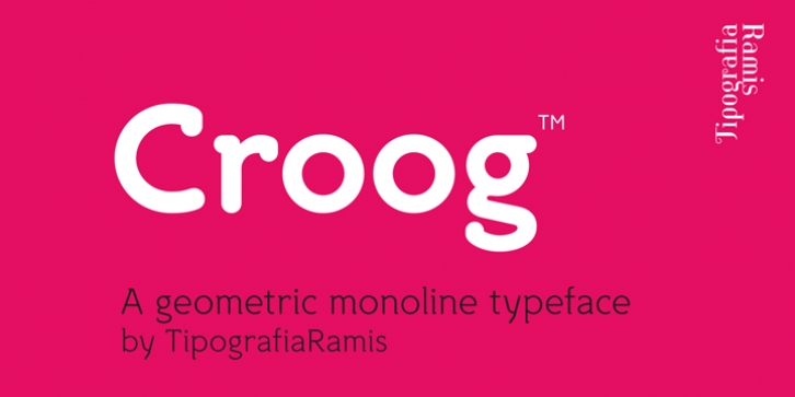 Croog font preview