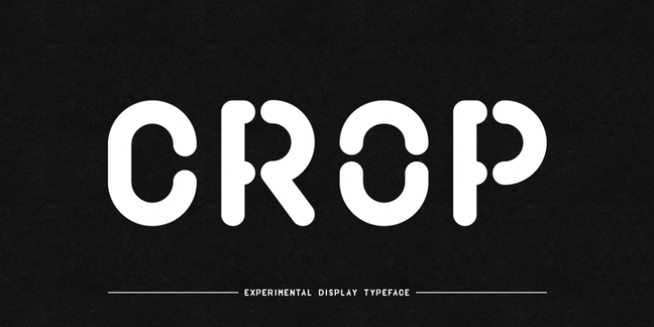 Crop font preview