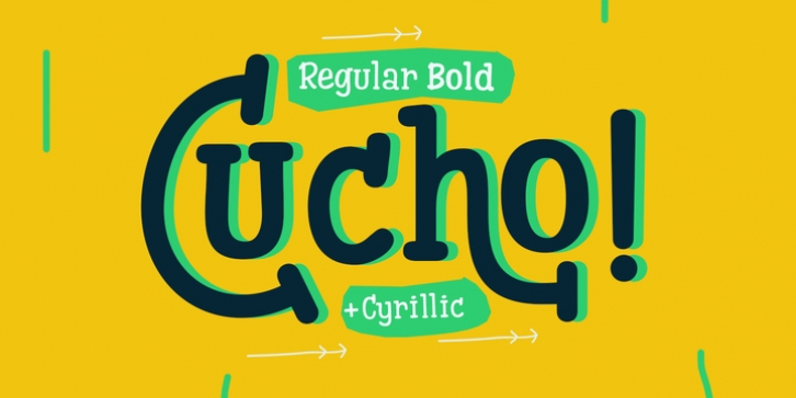 Cucho font preview