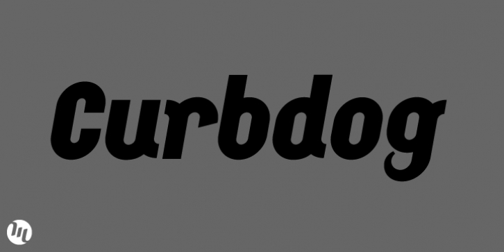 Curbdog font preview