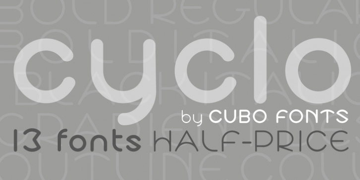 Cyclo font preview