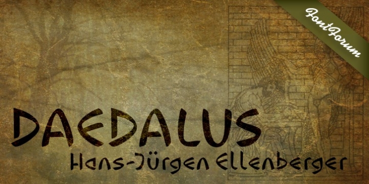 Daedalus font preview